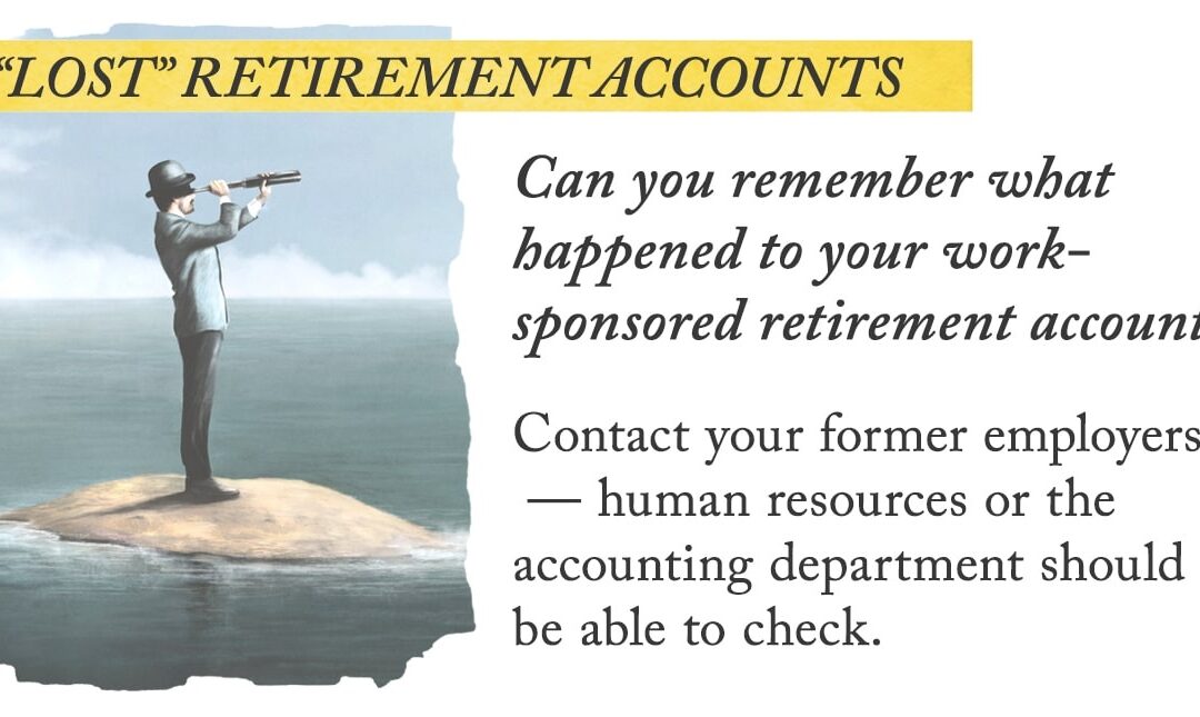 More Lost Retirement Accounts